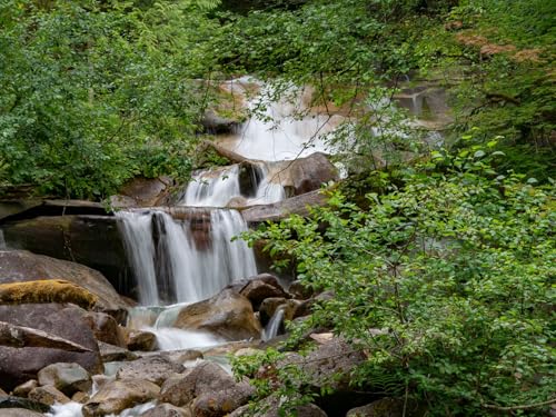 1000 Teile erwachsenenpuzzle ab 14 Jahren, Wasserfall, Steine, Wasser 75x50cm von FRUKAT