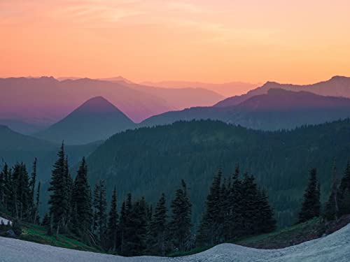 1500 Teile Erwachsenenpuzzle ab 14 Jahren, Berge Himmel 87x57cm von FRUKAT