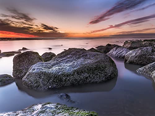 1500 Teile Erwachsenenpuzzle ab 14 Jahren, Horizontblöcke Sonnenuntergang 87x57cm 1500 Teile Erwachsenenpuzzle ab 14 Jahren, Horizontblöcke Sonnenuntergang 87x57cm von FRUKAT