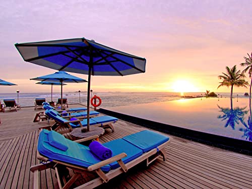 1500 Teile Erwachsenenpuzzle ab 14 Jahren, Male Atoll veligandu Resort 87x57cm von FRUKAT