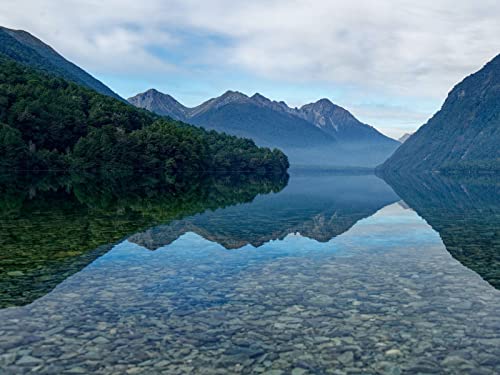1500 Teile Impossible Puzzle,Geschicklichkeitsspiel für Die Ganze Familie - Berge See Bäume 87x57cm 1500 Teile Impossible Puzzle,Geschicklichkeitsspiel für Die Ganze Familie - Berge See Bäume 87x57cm von FRUKAT