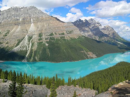 1500 Teile Puzzle,Geschicklichkeitsspiel für Die Ganze Familie, Berge See blaues Wasser 87x57cm 1500 Teile Puzzle,Geschicklichkeitsspiel für Die Ganze Familie, Berge See blaues Wasser 87x57cm von FRUKAT