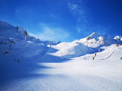 1500 Teile Puzzle,Geschicklichkeitsspiel für Die Ganze Familie, Berge Skipiste Piste 87x57cm 1500 Teile Puzzle,Geschicklichkeitsspiel für Die Ganze Familie, Berge Skipiste Piste 87x57cm von FRUKAT