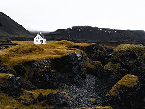 1500 Teile Puzzle,Geschicklichkeitsspiel für Die Ganze Familie, Haus Felsen Berge 87x57cm 1500 Teile Puzzle,Geschicklichkeitsspiel für Die Ganze Familie, Haus Felsen Berge 87x57cm von FRUKAT