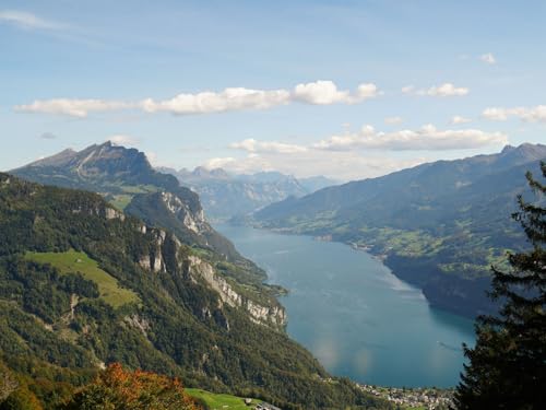1500 Teile Puzzle,Geschicklichkeitsspiel für Die Ganze Familie - Fluss Berge Landschaft 87x57cm 1500 Teile Puzzle,Geschicklichkeitsspiel für Die Ganze Familie - Fluss Berge Landschaft 87x57cm von FRUKAT