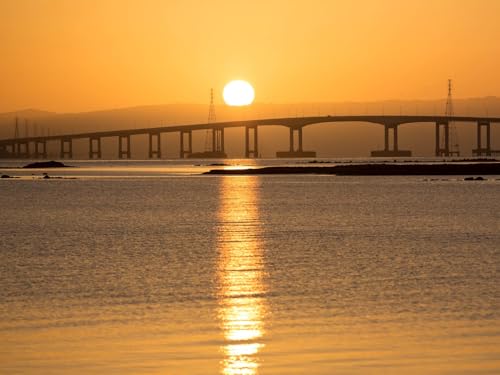 1500 Teile Puzzle,Geschicklichkeitsspiel für die ganze Familie,-Brücke, Meer, Sonnenuntergang 87x57cm 1500 Teile Puzzle,Geschicklichkeitsspiel für die ganze Familie,-Brücke, Meer, Sonnenuntergang 87x57cm von FRUKAT