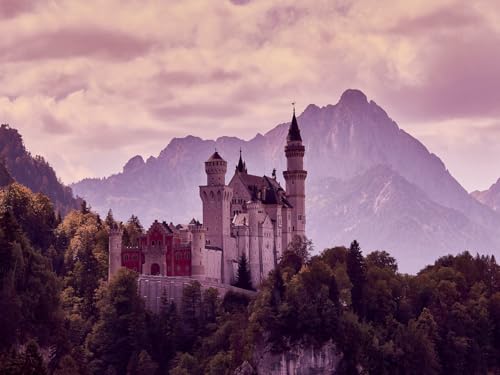 1500 Teile Puzzle,Geschicklichkeitsspiel für die ganze Familie,-Burg, Architektur, Berge 87x57cm 1500 Teile Puzzle,Geschicklichkeitsspiel für die ganze Familie,-Burg, Architektur, Berge 87x57cm von FRUKAT
