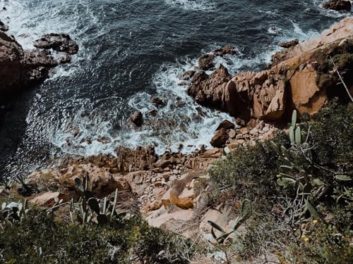 1500 Teile Puzzle,Geschicklichkeitsspiel für die ganze Familie-Felsen, Steine, Meer, Brandung, Kakteen 87x57cm 1500 Teile Puzzle,Geschicklichkeitsspiel für die ganze Familie-Felsen, Steine, Meer, Brandung, Kakteen 87x57cm von FRUKAT