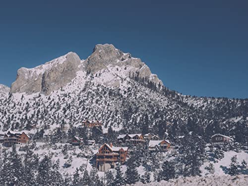 500 Teile Erwachsenenpuzzle ab 14 Jahren, Schnee auf dem Berggipfel 52x38cm 500 Teile Erwachsenenpuzzle ab 14 Jahren, Schnee auf dem Berggipfel 52x38cm von FRUKAT