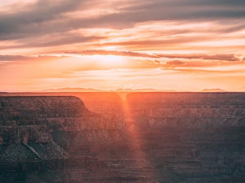 500 Teile Puzzle,Farbenfrohes Puzzle für Erwachsene und Kinder ab 14 Jahren-Canyon, Sonnenaufgang, Sonnenschein 52x38cm 500 Teile Puzzle,Farbenfrohes Puzzle für Erwachsene und Kinder ab 14 Jahren-Canyon, Sonnenaufgang, Sonnenschein 52x38cm von FRUKAT