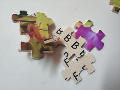 500 Teile Puzzle,Farbenfrohes Puzzle für Erwachsene und Kinder ab 14 Jahren - Palmen Küste 52x38cm von FRUKAT