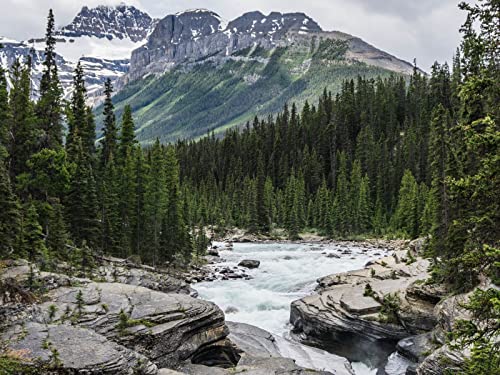 500 Teile Puzzle,Geschicklichkeitsspiel für Die Ganze Familie, Berg Fluss Wälder 52x38cm 500 Teile Puzzle,Geschicklichkeitsspiel für Die Ganze Familie, Berg Fluss Wälder 52x38cm von FRUKAT