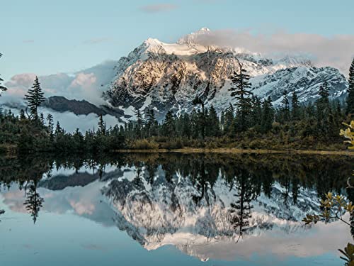 500 Teile Puzzle,Geschicklichkeitsspiel für Die Ganze Familie, Berg See Bäume 52x38cm 500 Teile Puzzle,Geschicklichkeitsspiel für Die Ganze Familie, Berg See Bäume 52x38cm von FRUKAT