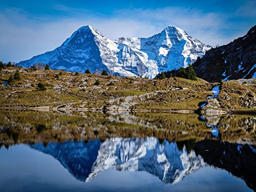 500 Teile Puzzle,Geschicklichkeitsspiel für Die Ganze Familie, Berg See Reflexion 52x38cm 500 Teile Puzzle,Geschicklichkeitsspiel für Die Ganze Familie, Berg See Reflexion 52x38cm von FRUKAT