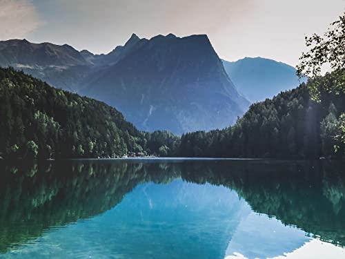 500 Teile Puzzle,Geschicklichkeitsspiel für Die Ganze Familie, Berge See Reflexion 52x38cm 500 Teile Puzzle,Geschicklichkeitsspiel für Die Ganze Familie, Berge See Reflexion 52x38cm von FRUKAT