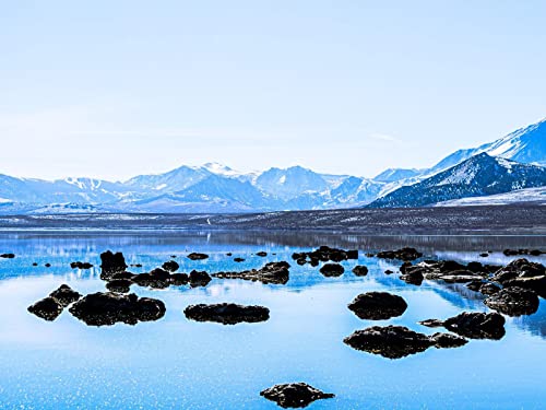 500 Teile Puzzle,Geschicklichkeitsspiel für Die Ganze Familie, See Berge Schnee 52x38cm 500 Teile Puzzle,Geschicklichkeitsspiel für Die Ganze Familie, See Berge Schnee 52x38cm von FRUKAT