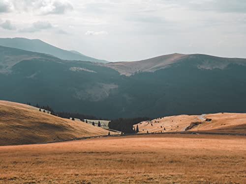 500 Teile Puzzle,Geschicklichkeitsspiel für Die Ganze Familie - Hügel Berge Landschaft 52x38cm 500 Teile Puzzle,Geschicklichkeitsspiel für Die Ganze Familie - Hügel Berge Landschaft 52x38cm von FRUKAT