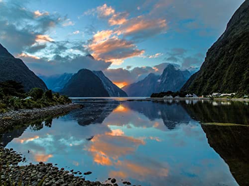 500 Teile Puzzle,Geschicklichkeitsspiel für Die Ganze Familie - Milford Sound Neuseeland 52x38cm 500 Teile Puzzle,Geschicklichkeitsspiel für Die Ganze Familie - Milford Sound Neuseeland 52x38cm von FRUKAT