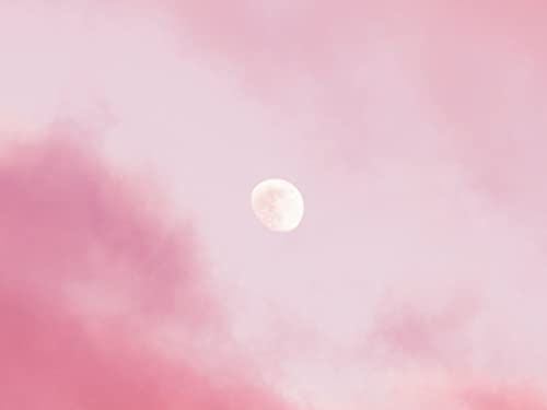 500 Teile Puzzle,Geschicklichkeitsspiel für Die Ganze Familie - Mond Wolken rosa 52x38cm 500 Teile Puzzle,Geschicklichkeitsspiel für Die Ganze Familie - Mond Wolken rosa 52x38cm von FRUKAT