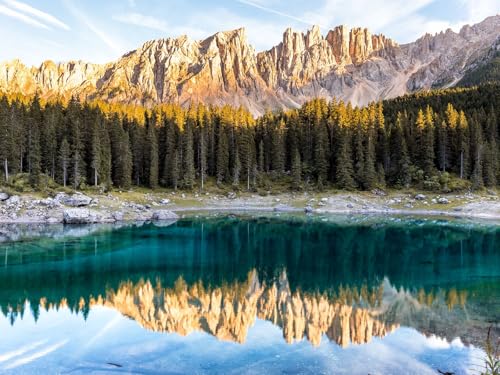 500 Teile Puzzle,Geschicklichkeitsspiel für die ganze Familie-See, Berge, Bäume, Reflexion 52x38cm 500 Teile Puzzle,Geschicklichkeitsspiel für die ganze Familie-See, Berge, Bäume, Reflexion 52x38cm von FRUKAT