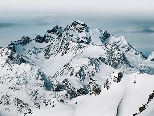 500 Teile Puzzle,Lernen Pädagogische Puzzle Spielzeug - Berggipfelschnee 52x38cm 500 Teile Puzzle,Lernen Pädagogische Puzzle Spielzeug - Berggipfelschnee 52x38cm von FRUKAT