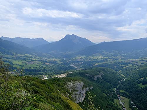 500 Teile Puzzle Farbenfrohes Puzzle für Erwachsene und Kinder - Berge Nebel Dunst 52x38cm 500 Teile Puzzle Farbenfrohes Puzzle für Erwachsene und Kinder - Berge Nebel Dunst 52x38cm von FRUKAT