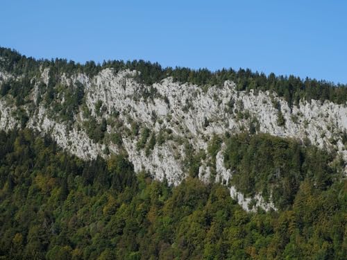 500 Teile erwachsenenpuzzle ab 14 Jahren, Berg, Fels, Bäume, Landschaft 52x38cm von FRUKAT