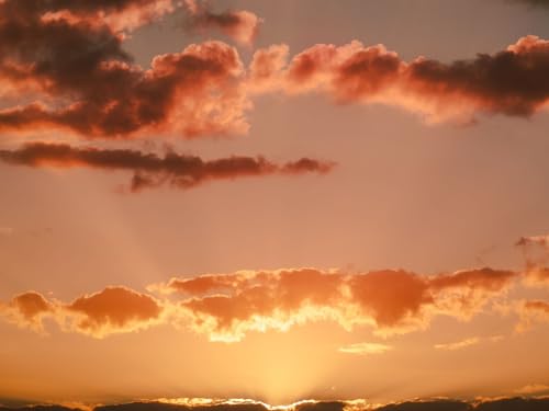 500 Teile erwachsenenpuzzle ab 14 Jahren, Wolken, schön, Sonnenuntergang 52x38cm von FRUKAT