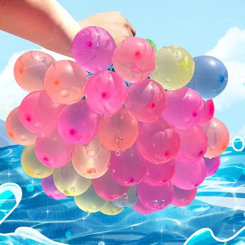 Wasserballons, 555er-Pack Wasserballons, Schnell Füllende, Selbstdichtende, Bunte Wasserbomben for Den Wasserbombenkampf Im Freien, Leuchtende Farben, Wasserballons, 555er-Pack Wasserballons, Schnell Füllende, Selbstdichtende, Bunte Wasserbomben for Den Wasserbombenkampf Im Freien, Leuchtende Farben, von FRYSKYO