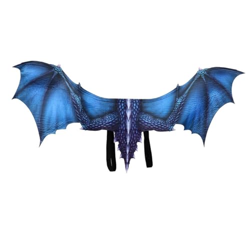 Halloween Drachenflügel Halloween Kostüm Party Requisiten Cosplay Flügel Weihnachten Halloween Dinosaurier Kostüm Karneval Flügel Drachenflügel Verkleidung Up Cape Karneval Maskerade Kostüm (Blau) Halloween Drachenflügel Halloween Kostüm Party Requisiten Cosplay Flügel Weihnachten Halloween Dinosaurier Kostüm Karneval Flügel Drachenflügel Verkleidung Up Cape Karneval Maskerade Kostüm (Blau) von FSLLWGWG