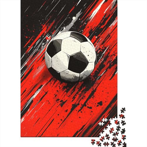 1000-Teile Holzpuzzle Fußball | EIN Spielzeug, Das Die Kreativität Anregt Und Für Unterhaltung Sorgt | Für Heranwachsende Und Erwachsene 1000-Teile Holzpuzzle Fußball | EIN Spielzeug, Das Die Kreativität Anregt Und Für Unterhaltung Sorgt | Für Heranwachsende Und Erwachsene von FSMHDG