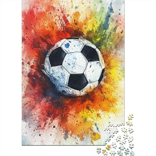 1000 Teile Puzzle Aus Holz - Fußball Puzzelliebhaber | Bildungsspielzeug Für Die Ganze Familie 1000 Teile Puzzle Aus Holz - Fußball Puzzelliebhaber | Bildungsspielzeug Für Die Ganze Familie von FSMHDG