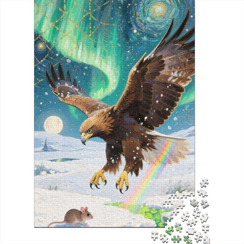 Adler - 1000 Teile Holzpuzzle, Kreatives Spielzeug Für Bildung Und Freizeit | Fasziniert Heranwachsende, Jugendliche Und Erwachsene Adler - 1000 Teile Holzpuzzle, Kreatives Spielzeug Für Bildung Und Freizeit | Fasziniert Heranwachsende, Jugendliche Und Erwachsene von FSMHDG