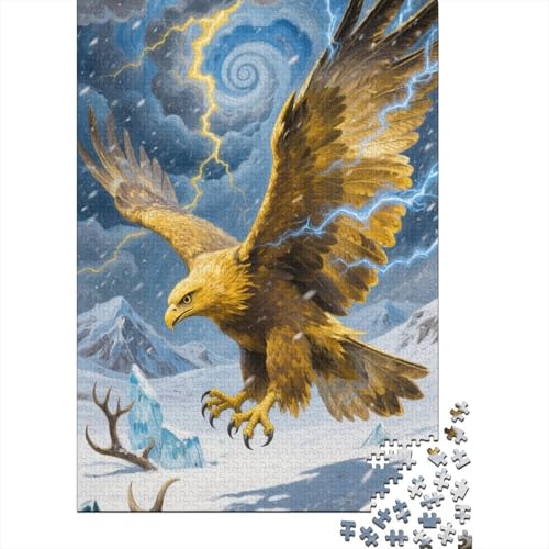 Adler - 1000 Teile Holzpuzzle Für Die Ganze Familie, Umweltfreundliches Lernspielzeug, Ideal Für Heranwachsende, Jugendliche Und Erwachsene Adler - 1000 Teile Holzpuzzle Für Die Ganze Familie, Umweltfreundliches Lernspielzeug, Ideal Für Heranwachsende, Jugendliche Und Erwachsene von FSMHDG