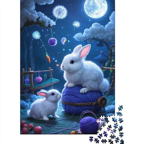Angorakaninchen in 1000 Teilen | Premium Holzpuzzle Für Anspruchsvolle Puzzler | Unterhaltsames Lernspiel Für Alle Angorakaninchen in 1000 Teilen | Premium Holzpuzzle Für Anspruchsvolle Puzzler | Unterhaltsames Lernspiel Für Alle von FSMHDG
