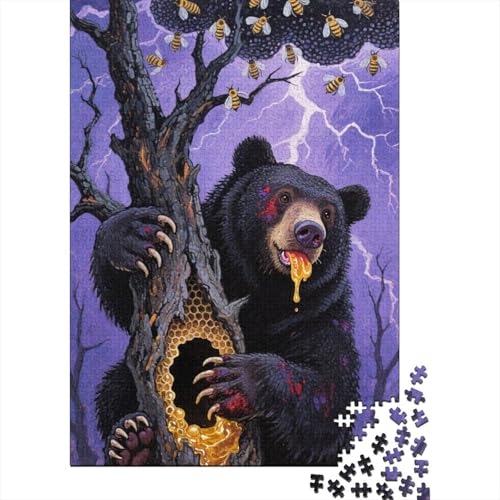 Bären - 1000 Teile Holzpuzzle Für Kreative Köpfe, Umweltfreundliches Spielzeug, Faszinierend Für Erwachsene Und Heranwachsende Bären - 1000 Teile Holzpuzzle Für Kreative Köpfe, Umweltfreundliches Spielzeug, Faszinierend Für Erwachsene Und Heranwachsende von FSMHDG