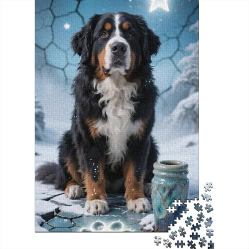 Berner Sennenhund - 1000 Teile Holzpuzzle Für Die Entwicklung Von Geduld Und Aufmerksamkeit, Unterhaltsames Lernspielzeug Berner Sennenhund - 1000 Teile Holzpuzzle Für Die Entwicklung Von Geduld Und Aufmerksamkeit, Unterhaltsames Lernspielzeug von FSMHDG