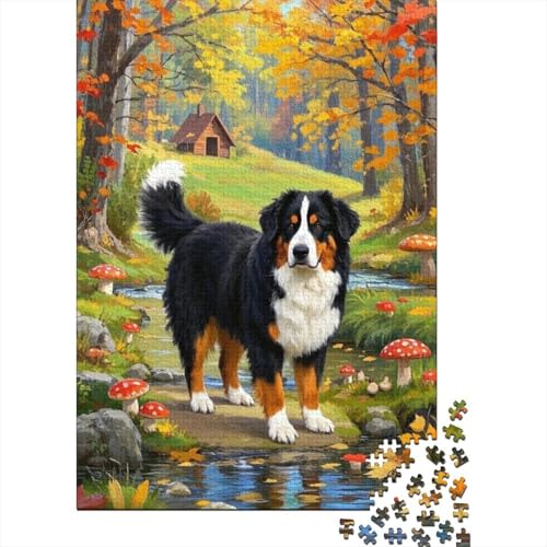 Bernese Sennenhund - 1000 Teile Holzpuzzle Für Die Ganze Familie, Umweltfreundliches Lernspielzeug, Ideal Für Heranwachsende, Jugendliche Und Erwachsene Bernese Sennenhund - 1000 Teile Holzpuzzle Für Die Ganze Familie, Umweltfreundliches Lernspielzeug, Ideal Für Heranwachsende, Jugendliche Und Erwachsene von FSMHDG