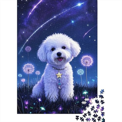 Bichon Frisé: 1000-Teile Holzpuzzle | Faszinierendes Spielzeug Für Geduld Und Geschick | Geeignet Für Jung Und Alt Bichon Frisé: 1000-Teile Holzpuzzle | Faszinierendes Spielzeug Für Geduld Und Geschick | Geeignet Für Jung Und Alt von FSMHDG