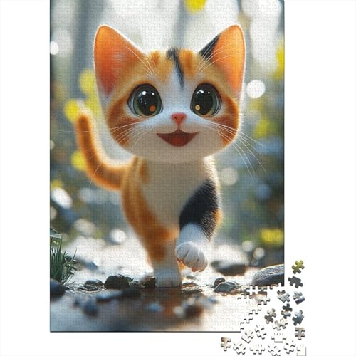 Cute Katze in 1000 Teilen | Premium Holzpuzzle Für Anspruchsvolle Puzzler | Unterhaltsames Lernspiel Für Alle Cute Katze in 1000 Teilen | Premium Holzpuzzle Für Anspruchsvolle Puzzler | Unterhaltsames Lernspiel Für Alle von FSMHDG