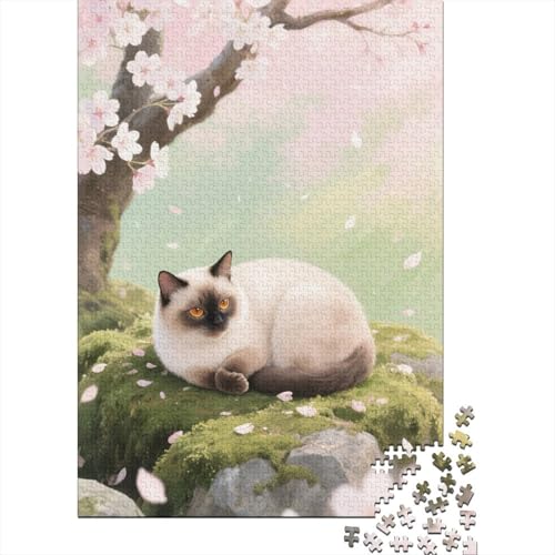 Entdecke Die Welt Mit Exotische Shorthairkatze | 1000 Teile Puzzle Aus Holz | Faszinierendes Spiel Für Erwachsene & Heranwachsende, Bildet Und Unterhält Entdecke Die Welt Mit Exotische Shorthairkatze | 1000 Teile Puzzle Aus Holz | Faszinierendes Spiel Für Erwachsene & Heranwachsende, Bildet Und Unterhält von FSMHDG