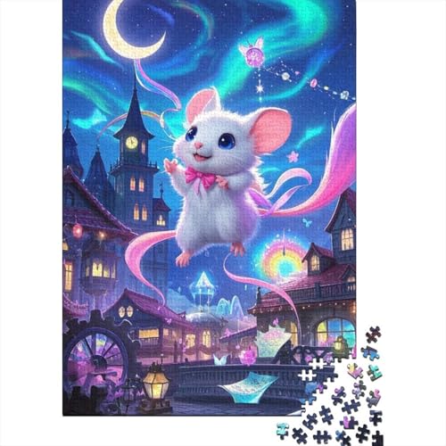 Entdecke Die Welt Mit Flugmaus | 1000 Teile Puzzle Aus Holz | Faszinierendes Spiel Für Erwachsene & Heranwachsende, Bildet Und Unterhält Entdecke Die Welt Mit Flugmaus | 1000 Teile Puzzle Aus Holz | Faszinierendes Spiel Für Erwachsene & Heranwachsende, Bildet Und Unterhält von FSMHDG