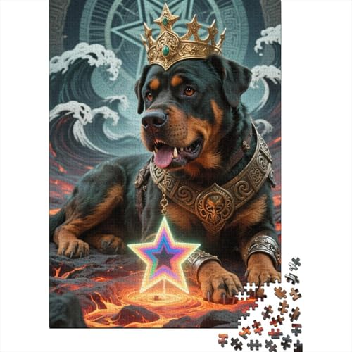 Entdecke Die Welt Mit Rottweiler | 1000 Teile Puzzle Aus Holz | Faszinierendes Spiel Für Erwachsene & Heranwachsende, Bildet Und Unterhält Entdecke Die Welt Mit Rottweiler | 1000 Teile Puzzle Aus Holz | Faszinierendes Spiel Für Erwachsene & Heranwachsende, Bildet Und Unterhält von FSMHDG