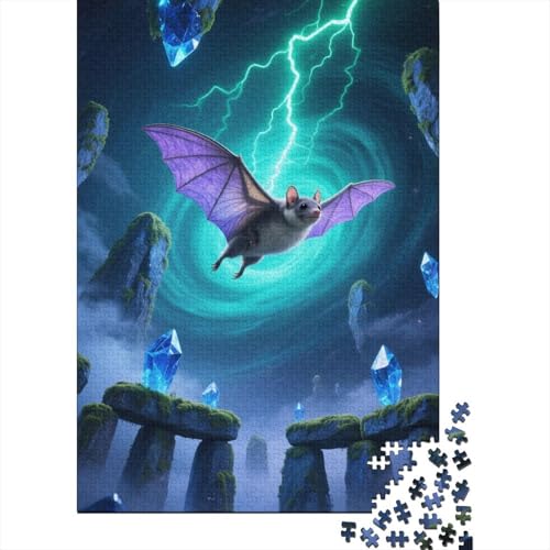 Fliegender Eichhörnchen in 1000 Teilen | Premium Holzpuzzle Für Anspruchsvolle Puzzler | Unterhaltsames Lernspiel Für Alle Fliegender Eichhörnchen in 1000 Teilen | Premium Holzpuzzle Für Anspruchsvolle Puzzler | Unterhaltsames Lernspiel Für Alle von FSMHDG