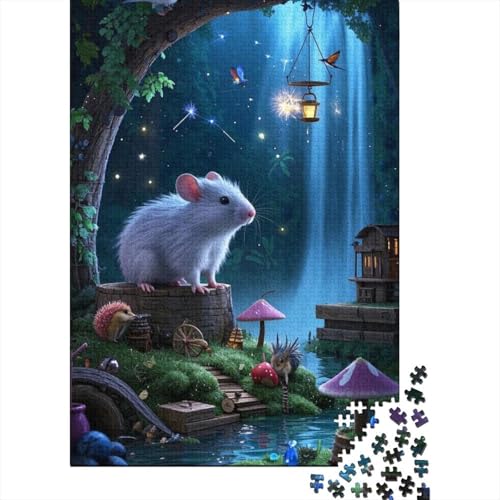 Holz-Puzzle Vergnügen Chinchilla Mit 1000 Teilen | Entwickelt Für Kreative Köpfe | Spaß Für Jung & Alt Holz-Puzzle Vergnügen Chinchilla Mit 1000 Teilen | Entwickelt Für Kreative Köpfe | Spaß Für Jung & Alt von FSMHDG