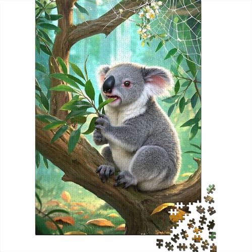Koala - 1000 Teile Premium Holzpuzzle, Herausfordernd & Bildend, Perfekt Für Erwachsene, Teenager Und Heranwachsende Koala - 1000 Teile Premium Holzpuzzle, Herausfordernd & Bildend, Perfekt Für Erwachsene, Teenager Und Heranwachsende von FSMHDG