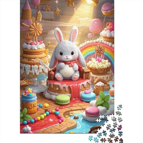 Langohrkaninchen - 1000 Teile Holzpuzzle, Kreatives Spielzeug Für Bildung Und Freizeit | Fasziniert Heranwachsende, Jugendliche Und Erwachsene Langohrkaninchen - 1000 Teile Holzpuzzle, Kreatives Spielzeug Für Bildung Und Freizeit | Fasziniert Heranwachsende, Jugendliche Und Erwachsene von FSMHDG