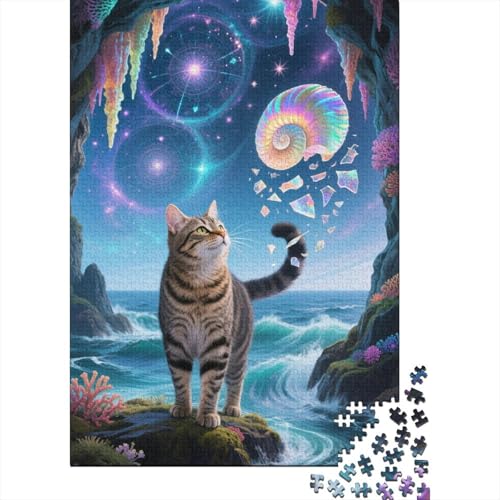 Manxkatzekatze - 1000 Teile Holzpuzzle Für Die Entwicklung Von Geduld Und Aufmerksamkeit, Unterhaltsames Lernspielzeug Manxkatzekatze - 1000 Teile Holzpuzzle Für Die Entwicklung Von Geduld Und Aufmerksamkeit, Unterhaltsames Lernspielzeug von FSMHDG