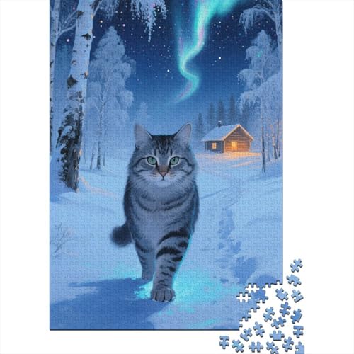 Norwegian Forest Katze - 1000 Teile Holzpuzzle Für Die Ganze Familie, Umweltfreundliches Lernspielzeug, Ideal Für Heranwachsende, Jugendliche Und Erwachsene Norwegian Forest Katze - 1000 Teile Holzpuzzle Für Die Ganze Familie, Umweltfreundliches Lernspielzeug, Ideal Für Heranwachsende, Jugendliche Und Erwachsene von FSMHDG