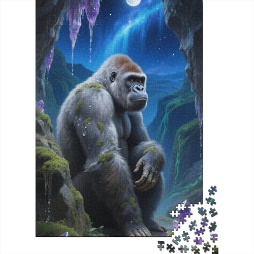 Orang-Utan - Entspannendes 1000 Teile Puzzle Aus Holz, Förderung Der Kreativität, Ganze Familie Orang-Utan - Entspannendes 1000 Teile Puzzle Aus Holz, Förderung Der Kreativität, Ganze Familie von FSMHDG